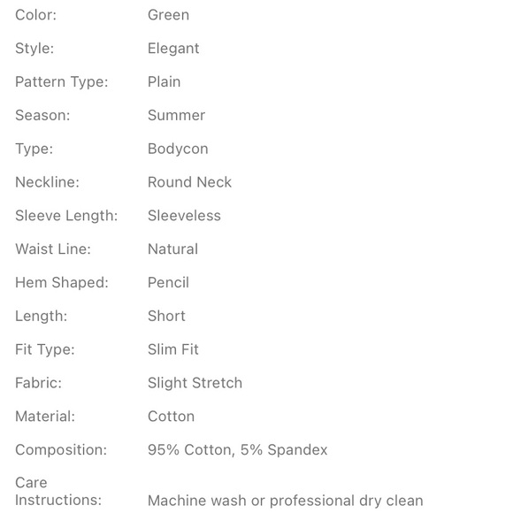 Green Dress - Picture 7 of 7